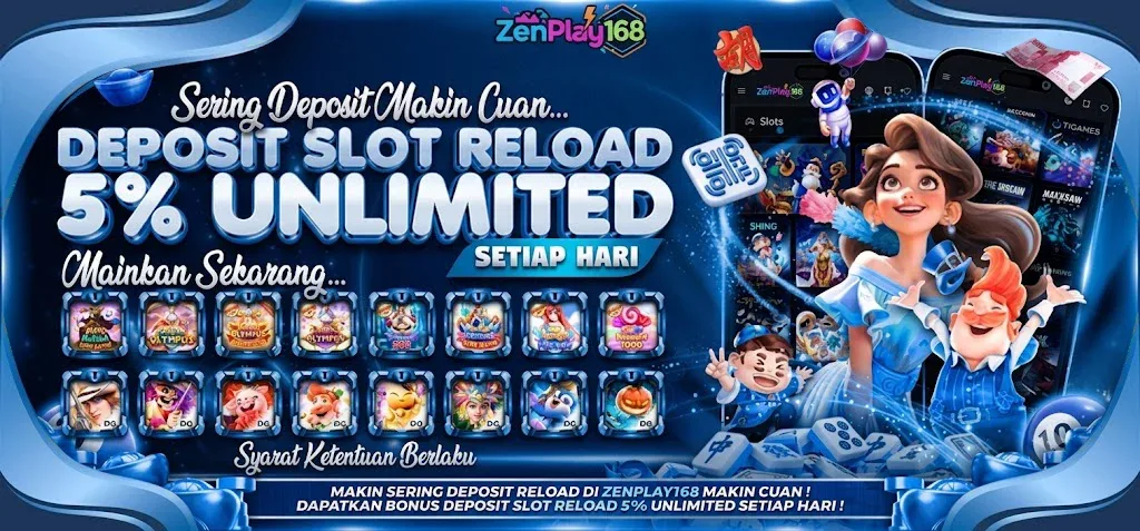 5% SLOT RELOAD BONUS